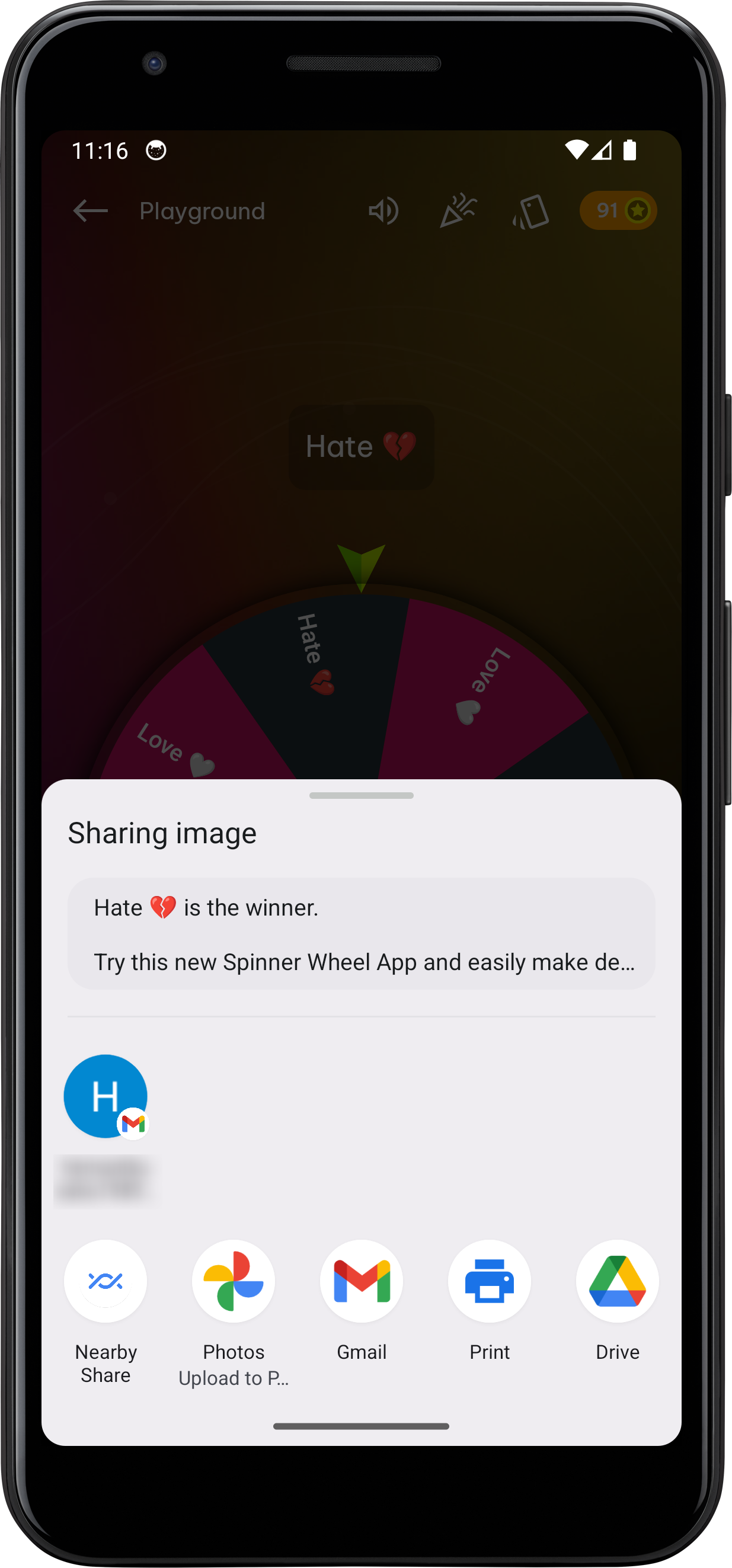 Collaboration feature