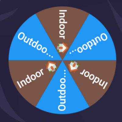 Indoor/Outdoor Spinner
